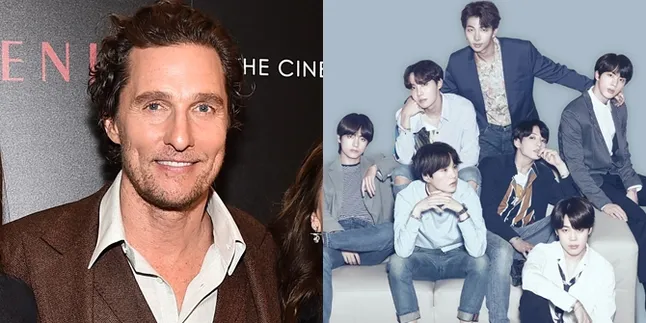 Matthew McConaughey Bercerita Pengalaman Nonton Konser BTS Bareng Keluarga