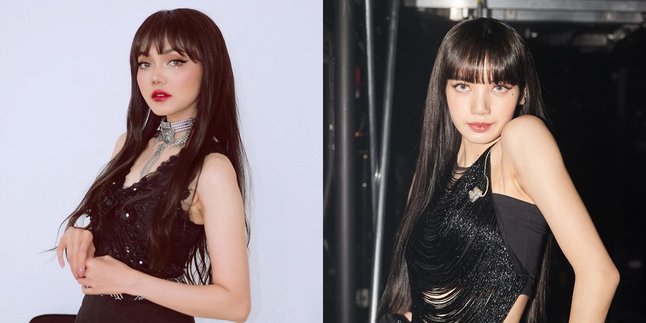 Want to be surprised but similar, 7 Portraits of Rina Nose Perform Like Lisa BLACKPINK - Netizens Almost Fooled