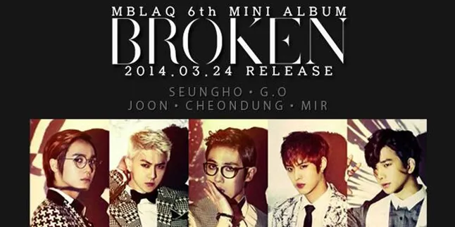 MBLAQ Rilis Teaser Foto Vintage dan Berkelas Untuk 'BROKEN'