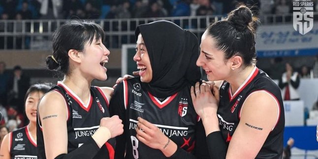 Megawati Hangestri Once Again Steals the Spotlight by Achieving the Highest Score and Defeating the Leader of the Korean Volleyball Team