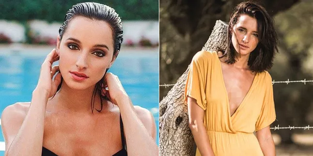 Melenggang Cantik, Kontestan Miss Universe Spanyol Ini Malah Jatuh ke Kolam