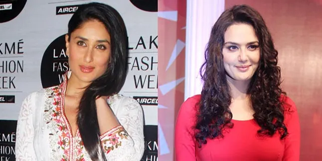 Melenggang di Bandara, Kareena Adu Cantik Dengan Preity Zinta