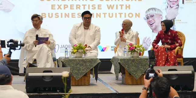 Melly Goeslaw, Ivan Gunawan, dan Caren Delano Meriahkan Jakarta Dental Exhibition International 2024