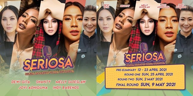 Melly Goeslaw Jadi Salah Satu Juri di Ajang Pencarian Bakat Virtual 'Seriosa'