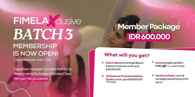 Exclusive Membership for Beauty & Wellness Returns to FimelaXclusive Batch 3!