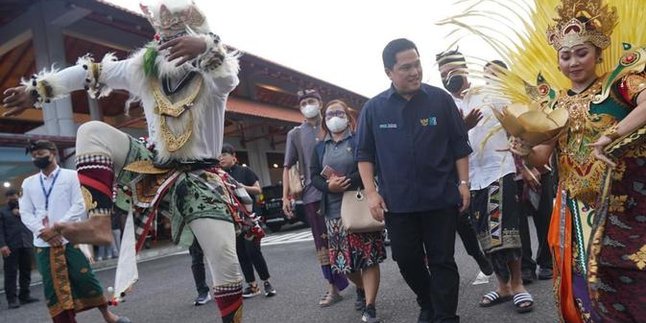 Making Breakthroughs! Minister of State-Owned Enterprises Erick Thohir Revives Cultural Festival at Ngurah Rai and Soetta Airports