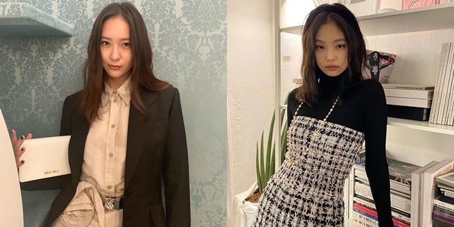 Having a Royal Princess Aura, Here are 8 Fashionable Photos of Krystal Jung and Jennie BLACKPINK's Style Showdown