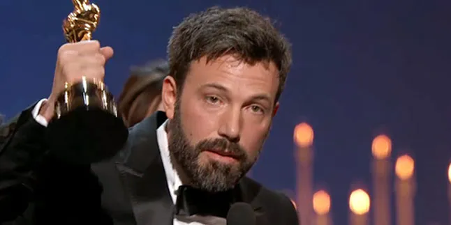 Menang Oscar, Ben Affleck Cukur Jenggot