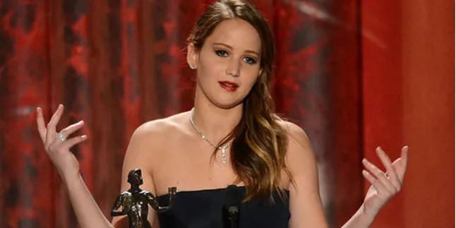 Menang SAG Awards, Jennifer Lawence Malah Berterima Kasih ke MTV