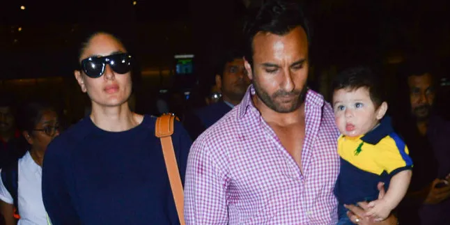 Menangis di Bandara, Wajah Taimur Ali Khan Semakin Nggemesin!