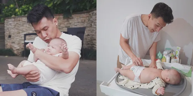 Menanti 5 Tahun, Ini 8 Potret Fendy Chow Momong Anak - Bahagia Kini Jadi Ayah