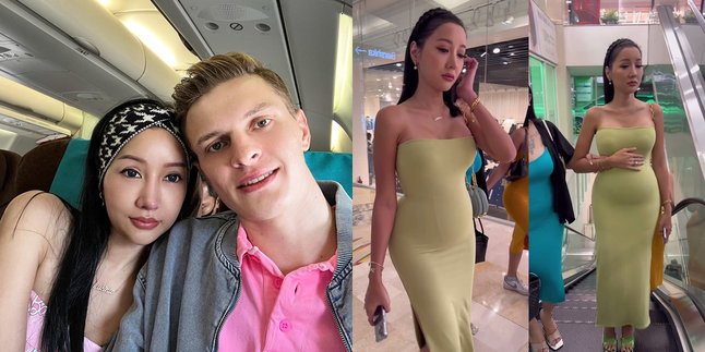 Containing Baby Salmon and Octopus, Here are 7 Pictures of Lucinta Luna Showing off her Baby Bump - Admitting to Being 3 Months Pregnant