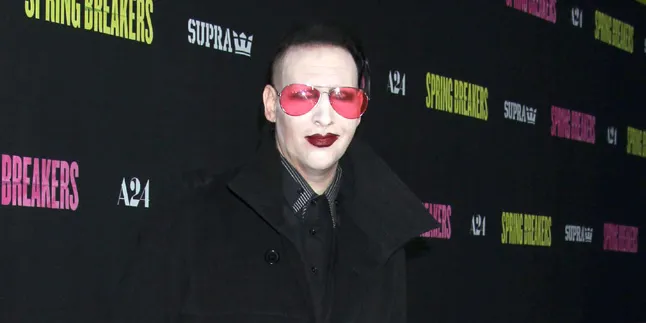 Mengejutkan! Beginilah Wajah Marilyn Manson Jika Tanpa Make-Up