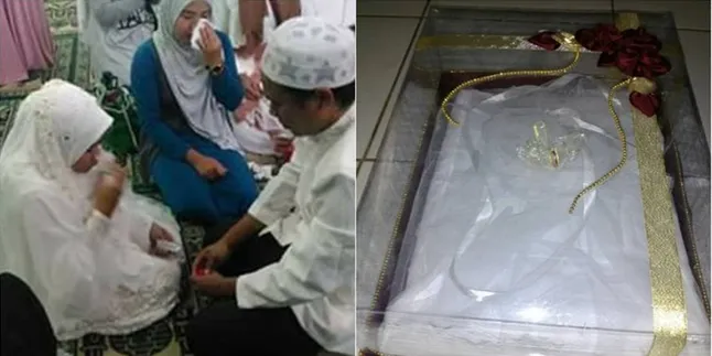 Mengejutkan, Pasangan Ini Menikah Cukup Dengan Mahar Kain Kafan!