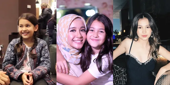 Curi Perhatian di 'SURGA YANG TAK DIRINDUKAN', Ini 9 Potret Sandrinna Michelle Dulu vs Kini Umur 15 Tahun - Cantik Pakai Dress Terbuka