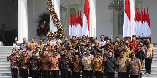 Mengintip Gaji Para Menteri Kabinet Kerja Baru Jokowi