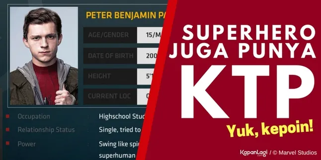 Mengintip KTP 'AVENGERS INFINITY WAR', Ada yang Masih Balita