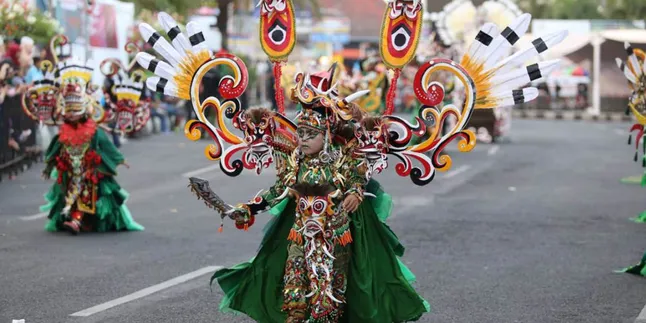 Mengintip Parade Aksi Anak-Anak di Jember Fashion Carnival 2019