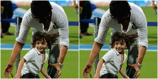 Menidurkan AbRam Khan, Hal Paling Menyenangkan di Dunia Bagi SRK