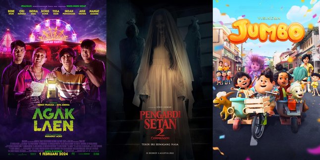 Menilik 5 Film Terlaris Indonesia, dari 'PENGABDI SETAN 2' hingga 'JUMBO' - Ada yang Promo di Sekujur Badan Pesawat