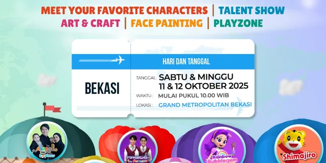 MentariTV Fest Ceria 2025 Kembali Hadir di Bekasi dengan Tema "Around the World in 2 Days" MentariTV Fest Ceria 2025 Kembali Hadir di Bekasi dengan Tema "Around the World in 2 Days"
