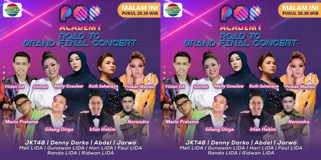 Menuju Grand Final, Pop Academy Suguhkan Juri Ternama dan Dimeriahkan Bintang Tamu Nanti Malam Menuju Grand Final, Pop Academy Suguhkan Juri Ternama dan Dimeriahkan Bintang Tamu Nanti Malam