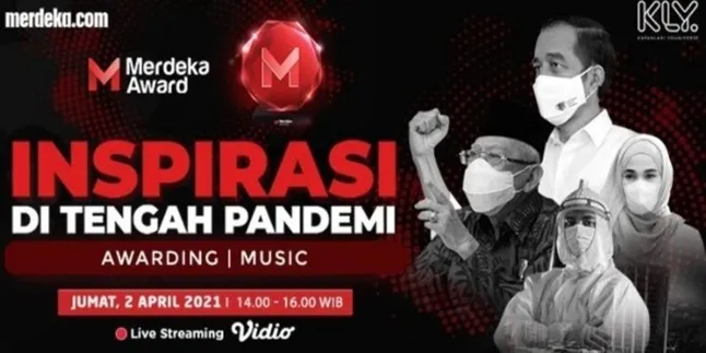 Merdeka Award 2021, Saksikan Secara Live 2 April 2021!