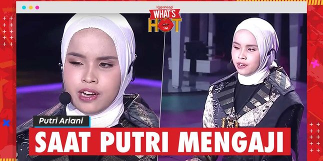 MERDU, Putri Ariani Recites Quranic Verses and Makes DAA 6 Judges Tear Up