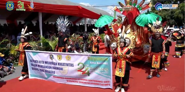 Exciting! Bontang City Carnival 2023 Successfully Presents a Variety of Cultural Creations