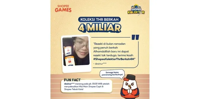 Meriahnya In-App Game Shopee Kolektor, Bagikan Hadiah Spesial di Big Ramadan Sale