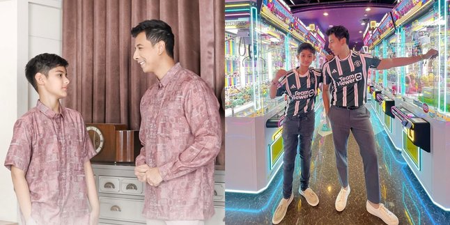 Despite being an adoptive father, here are 7 pictures of Sonny Septian and King Faaz, Fairuz A Rafiq's child, that receive praise - They look more alike