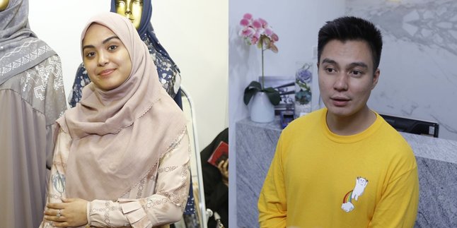 Even though she is an ex, Vebby Palwinta still expresses condolences directly to Baim Wong for the passing of his mother