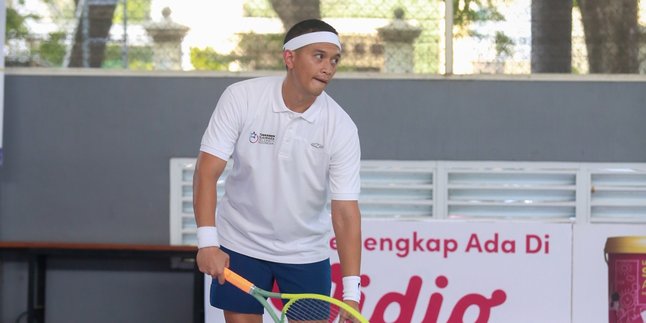 Although Losing to Rezky Aditya in Tennis Match, Randy Pangalila Admits Not Being Tired