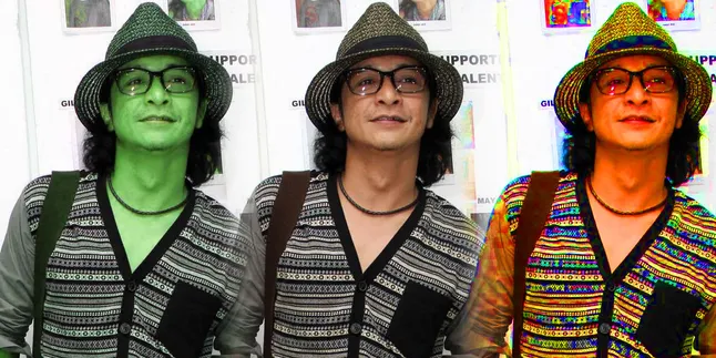 Meski Penampilan Rock, Andi Rif Gemar Tanam Bunga di Rumah