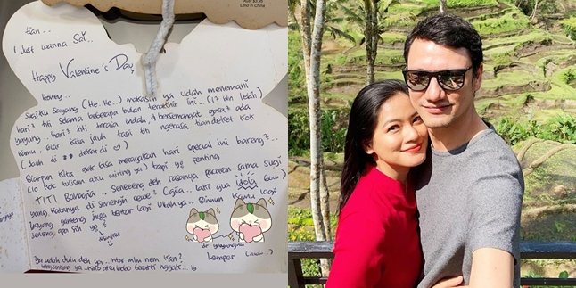 Show Love, Here are 5 Love Letters from Celebrities to Their Partners Filled with Romantic Sentences