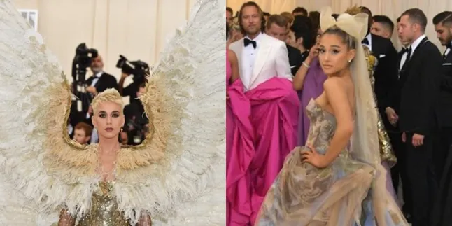 MET Gala 2018: Sayap Malaikat Katy Perry Sampai Gaun Kristal Rihanna