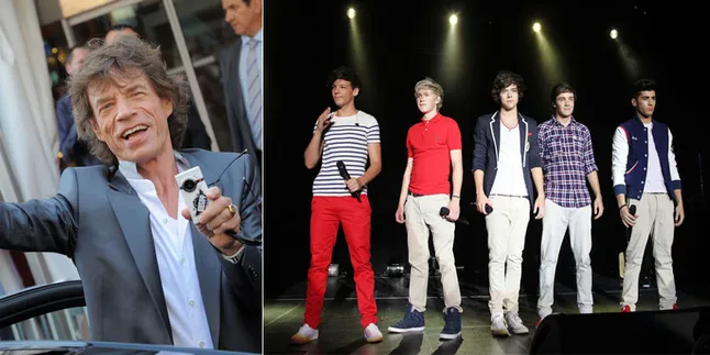 Mick Jagger Bakal Nge-Jam Bareng One Direction