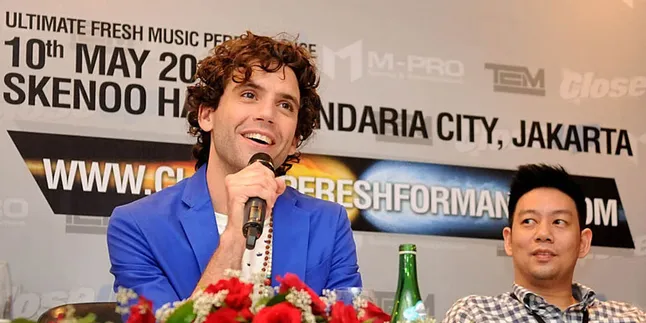 Mika Sebut Fans Indonesia 'Hardcore'