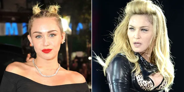Miley Cyrus Anggap Diri Sejajar Dengan Madonna