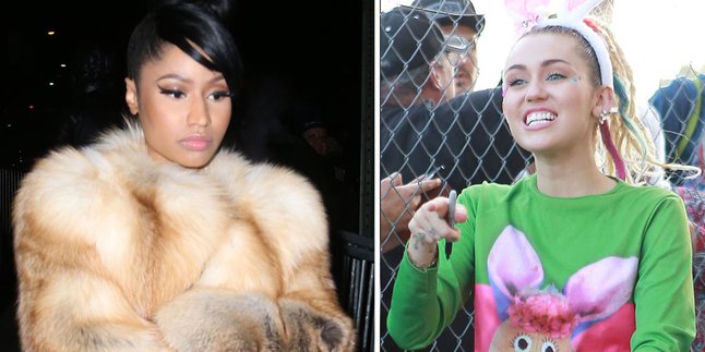 Miley Cyrus Anggap Nicki Minaj Sosok Yang Tidak Sopan!