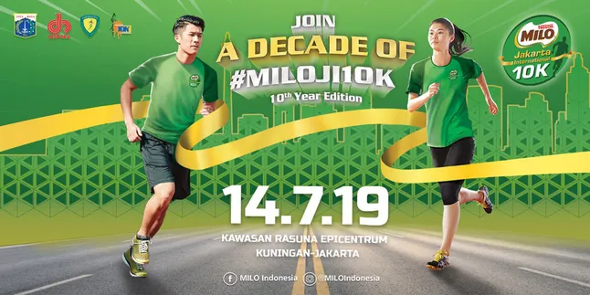 #MILOJI10K, Event Lari Seru yang Wajib Kamu Ikuti Tahun Ini