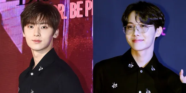 Minhyun NUEST & J-Hope BTS Pakai Busana Sama, Siapa yang Lebih Kece?