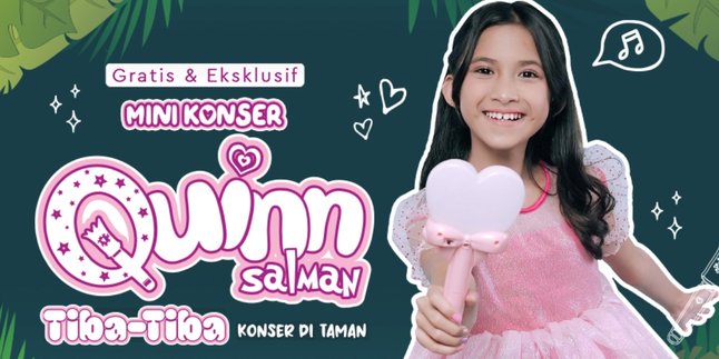 Mini Konser Quinn Salman Tiba Tiba Tayang Eksklusif dan Gratis untuk Para Penggemar di Vidio