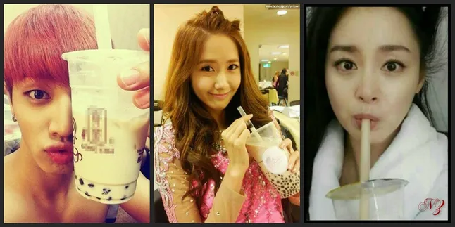 Minum Boba, 8 Artis Korea Ini Super Cute! Minum Boba, 8 Artis Korea Ini Super Cute!