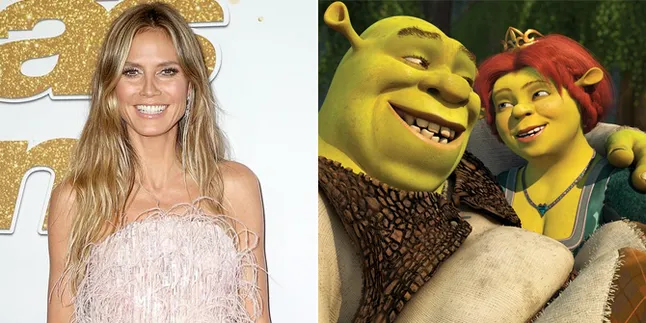 Mirip Banget Sama Aslinya, Heidi Klum Berubah Jadi Fiona 'SHREK' Untuk Halloween