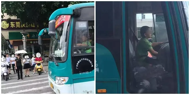 Mirip GTA, Bocah 9 Tahun Curi Bus & Kendarai di Jalanan