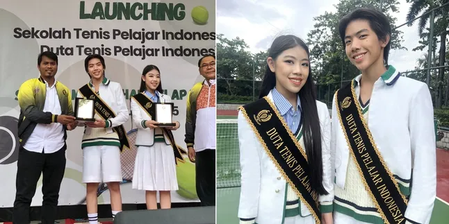 Mischka Aoki dan Devon Kei Enzo Resmi Jadi Duta Tenis Pelajar Indonesia