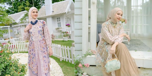 Combination Brocade Gown Models for Eid 2025, The Right Choice for an Elegant Appearance