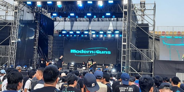 Modern Guns Shakes Hammersonic 2024 on the First Day, Hardcore Band from Depok that Steals Attention