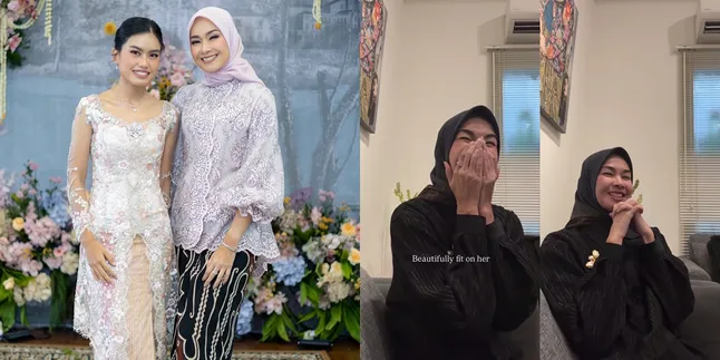 Alya Rohali's Touching Moment of Happiness Seeing Adjani Fitting Wedding Dress